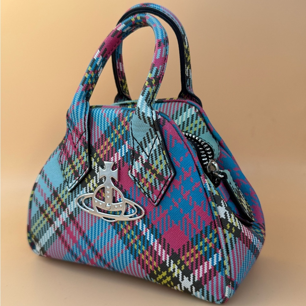 Vivienne Westwood Pink and Blue Mini Bag